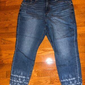 LOFT Curvy Skinny Cropped Jeans, Size 16 Petite (33 Petite)